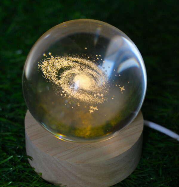 3D Crystal Ball Night Lamp