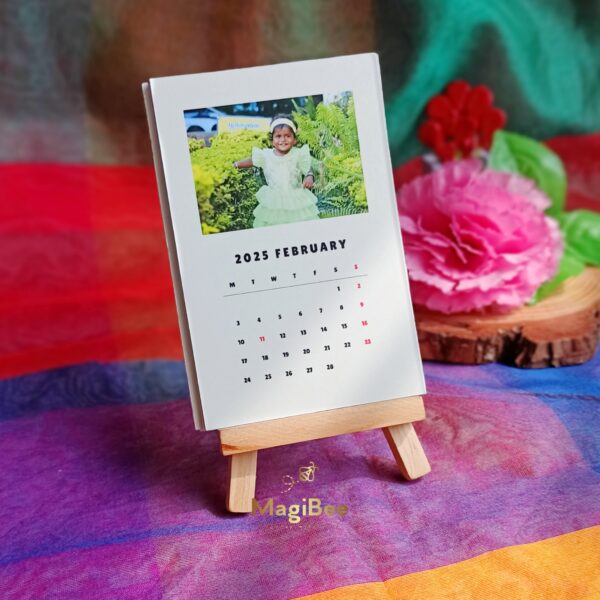 Mini Desk Calendar - Image 2